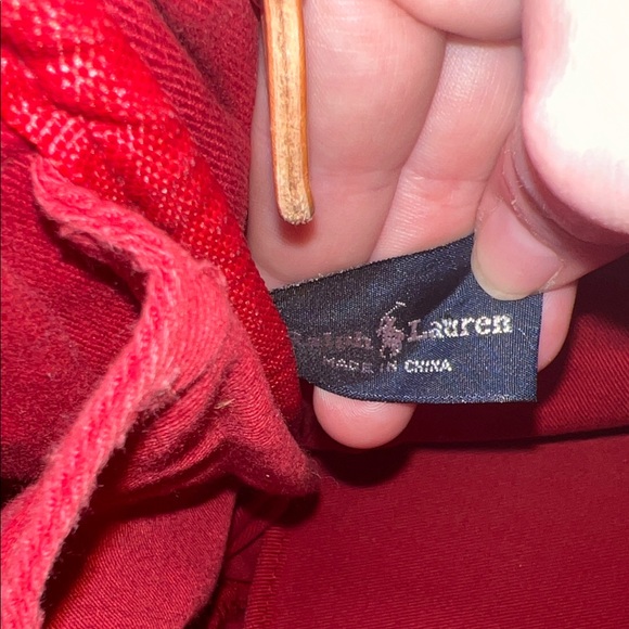 Ralph Lauren Plaid Tartan Tote - Picture 7 of 8